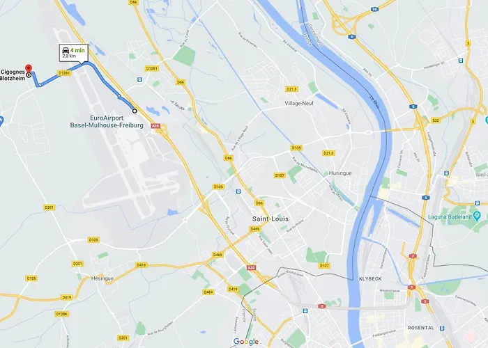 Apartmán Aux Cigognes De Blotzheim